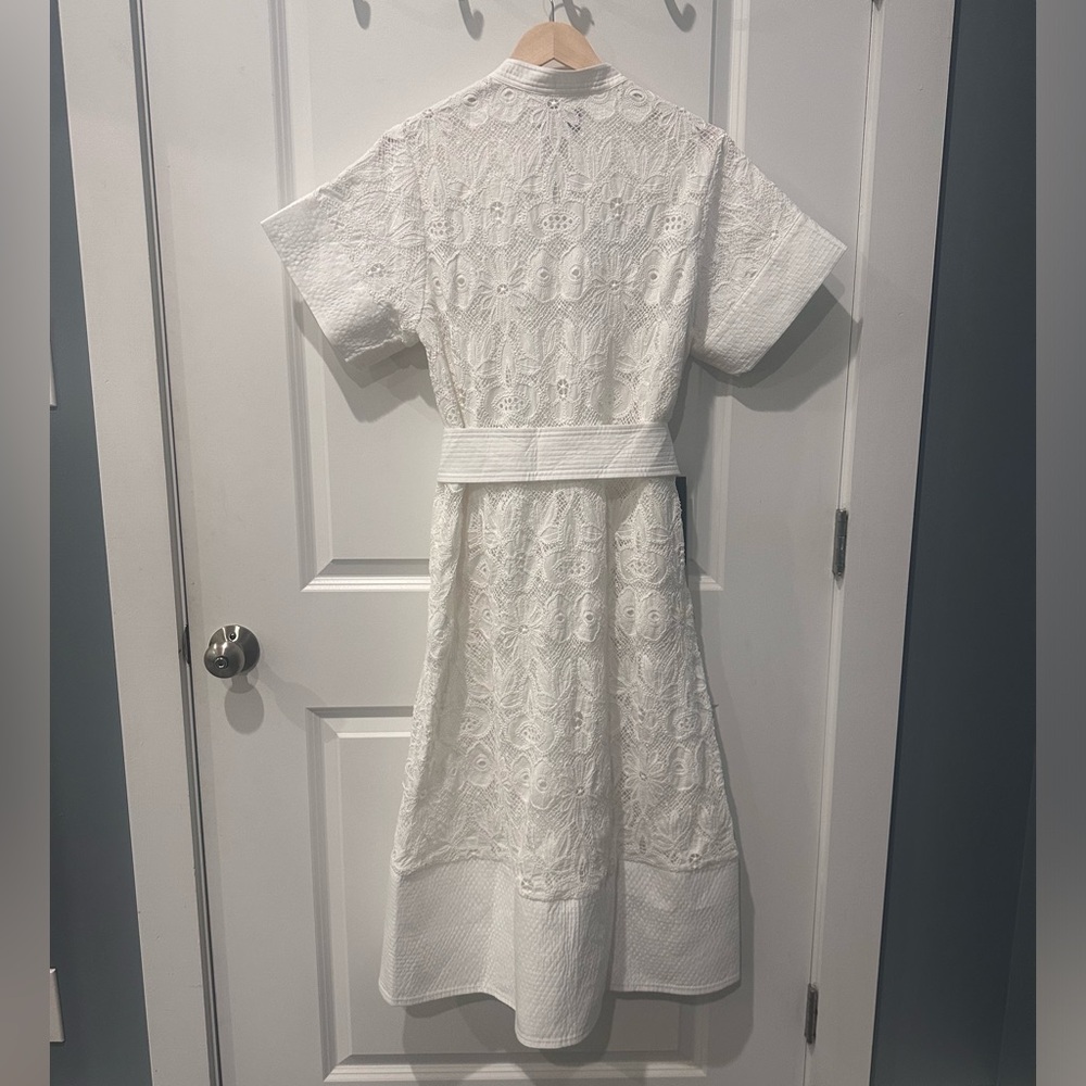 TUCKERNUCK White Eyelet Lace Prescott Dress - Picture 8 of 15